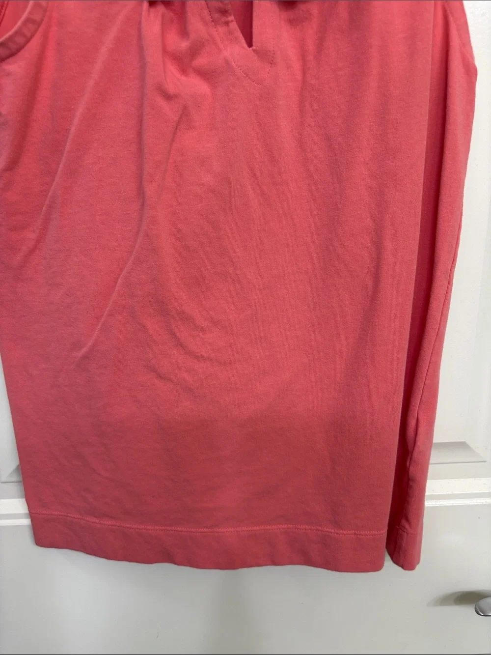 Kate‎ Spade Women's Coral Knot-Back Sleeveless Top Blouse